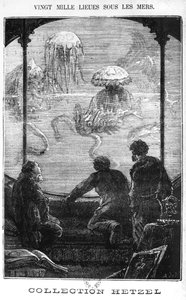 Los Pasajeros del Nautilus, ilustración de 